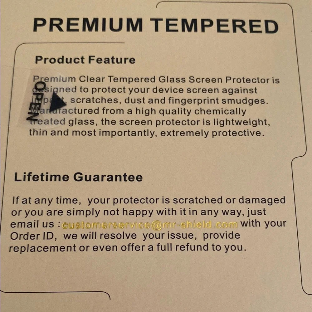 Mr. Shield Tempered Glass Screen Protector 3 Pack for iPhone 6, 6S, 7, and 8